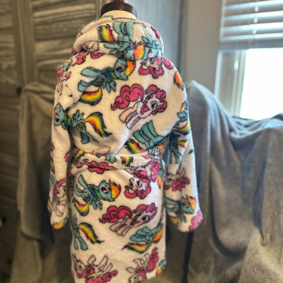 My Little Pony Robe, girls size 6 - Picture 2 of 2